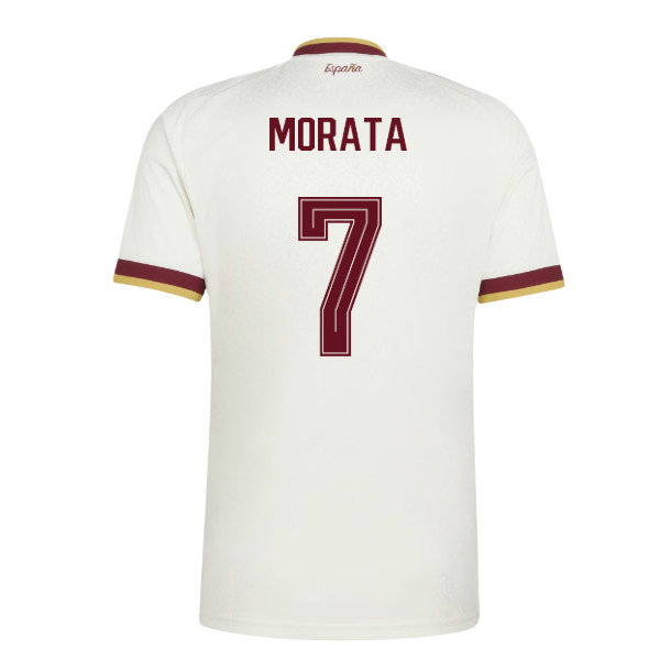 2026-2027 Spain Away Shirt (Morata 7)-SoccerKits Hub | Buy Soccer Jerseys Online